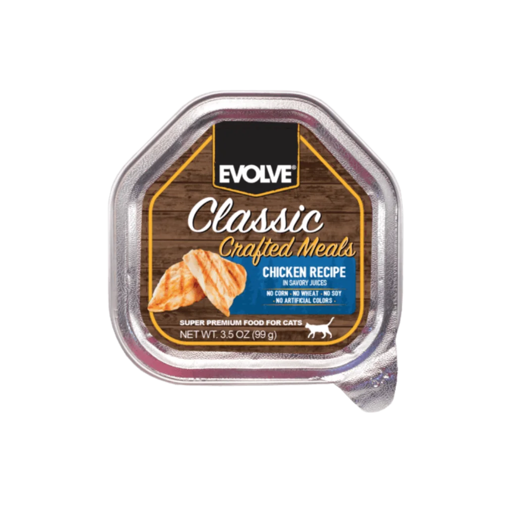 EVOLVE CAT CLAS BAND CRAFTED MEALS POLLO X 99 GR
