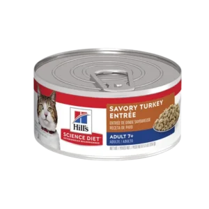 HILLS F ADULT 7+ TURKEY X 5,5 OZ LATA Hill's alimento mascotas Skapets Colombia