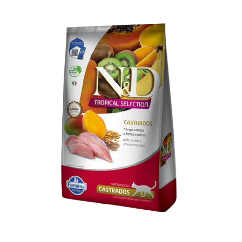 ND TROPICAL F AD CASTRADO X 7KG Farmina N&D alimento mascotas Skapets Colombia
