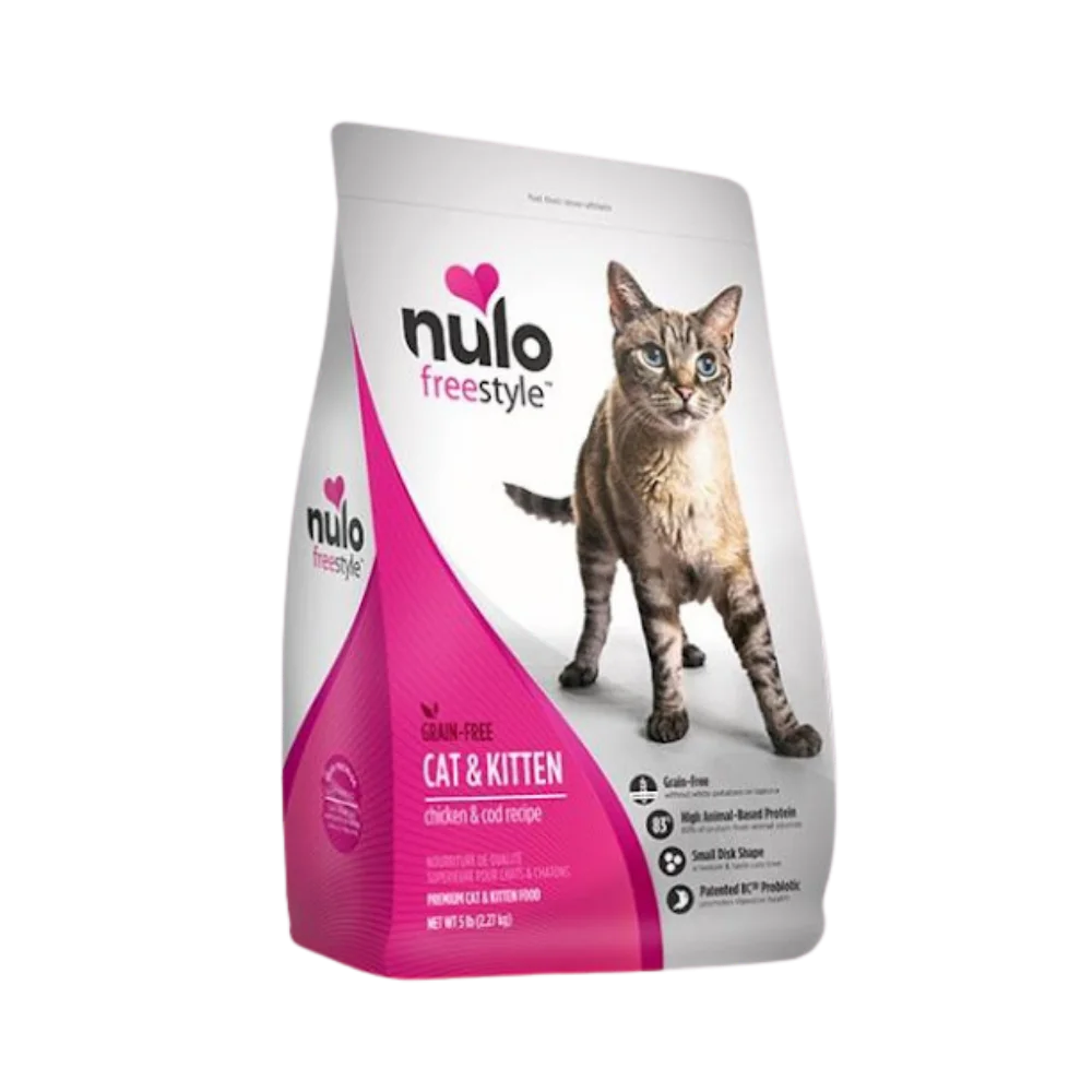 NULO CAT & KITTEN X POLLO BACALAO Gatos alimento mascotas Skapets Colombia