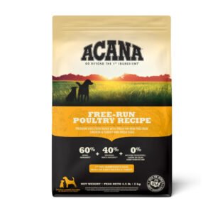 ACANA FREE RUN POULTRY Acana alimento mascotas Skapets Colombia