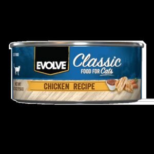 EVOLVE CAT CLASSIC LATA CHICKEN POLLO 5.5 OZ Evolve alimento mascotas Skapets Colombia