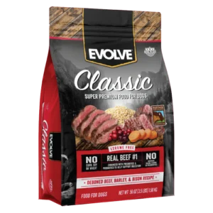 EVOLVE DOG CLASSIC BEEF CARNE Evolve alimento mascotas Skapets Colombia