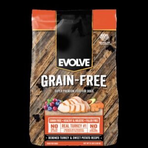 EVOLVE DOG GRAIN FREE  PAVO X 13LB Evolve alimento mascotas Skapets Colombia