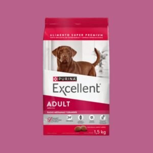 EXCELLENT ADULTO RAZA MEDIANA/GRANDE X 1.5KG Excellent alimento mascotas Skapets Colombia