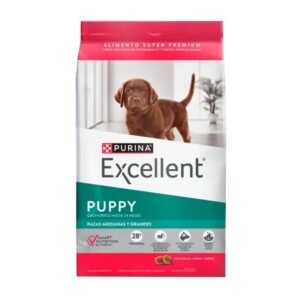 EXCELLENT CACHORRO RAZA MEDIANA/GRANDE X 1.5KG Excellent alimento mascotas Skapets Colombia