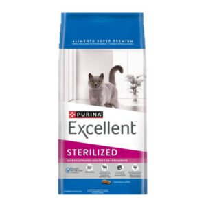 EXCELLENT GATO STERILIZED X 1KG Excellent alimento mascotas Skapets Colombia