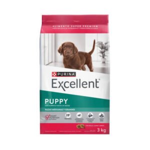 EXCELLENT PUPPY RAZ PEQ X 3 KG Excellent alimento mascotas Skapets Colombia