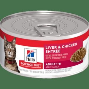 HILLS F ADULT LIVER & CHICKEN X 5.5 OZ Hill's alimento mascotas Skapets Colombia