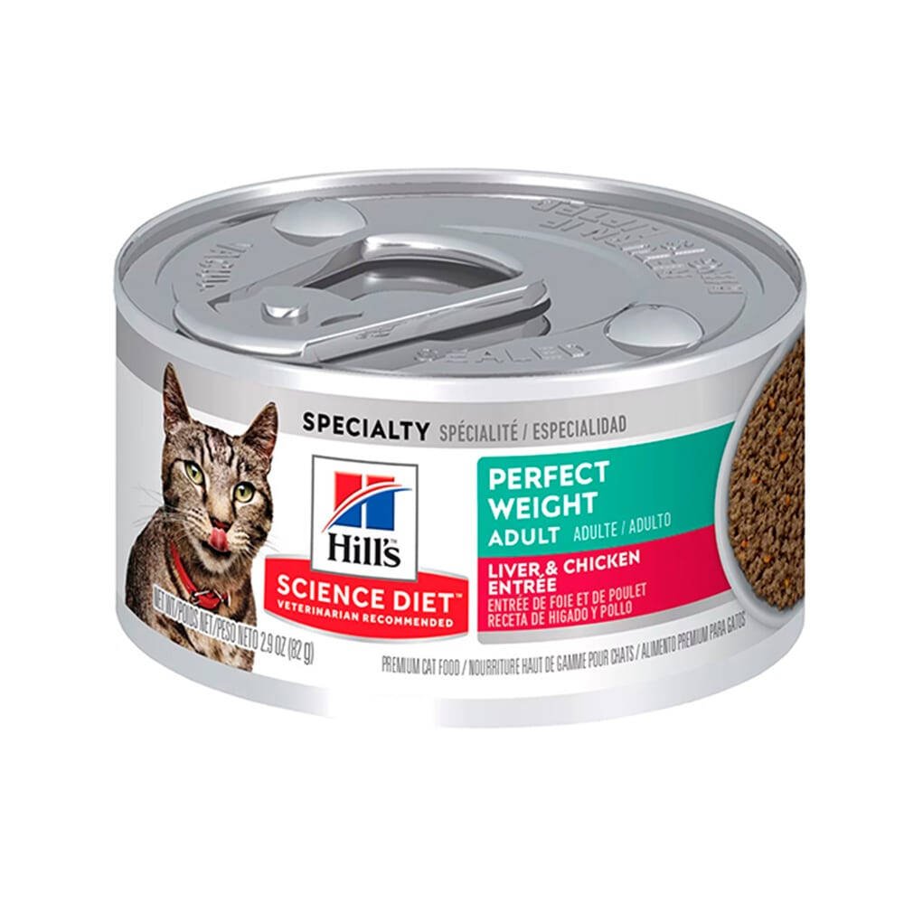 HILLS F ADULT PERFECT WEIGHT 2.9 oz LATA (0.08KG)