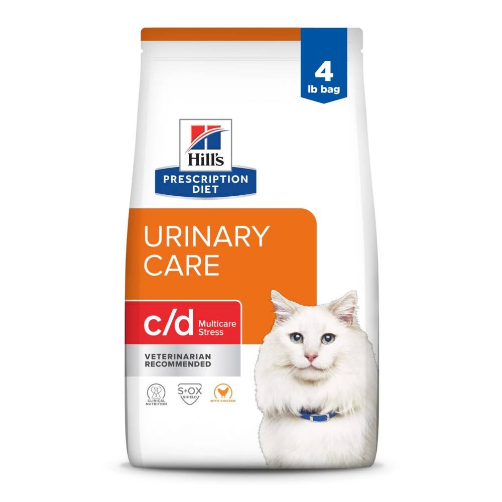 HILLS F C/D MULTICARE STREES CHICKEN 4 LB