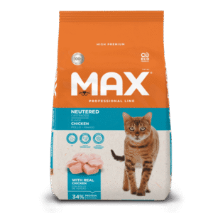 MAX CAT CASTRADO X 1 KG Gatos alimento mascotas Skapets Colombia