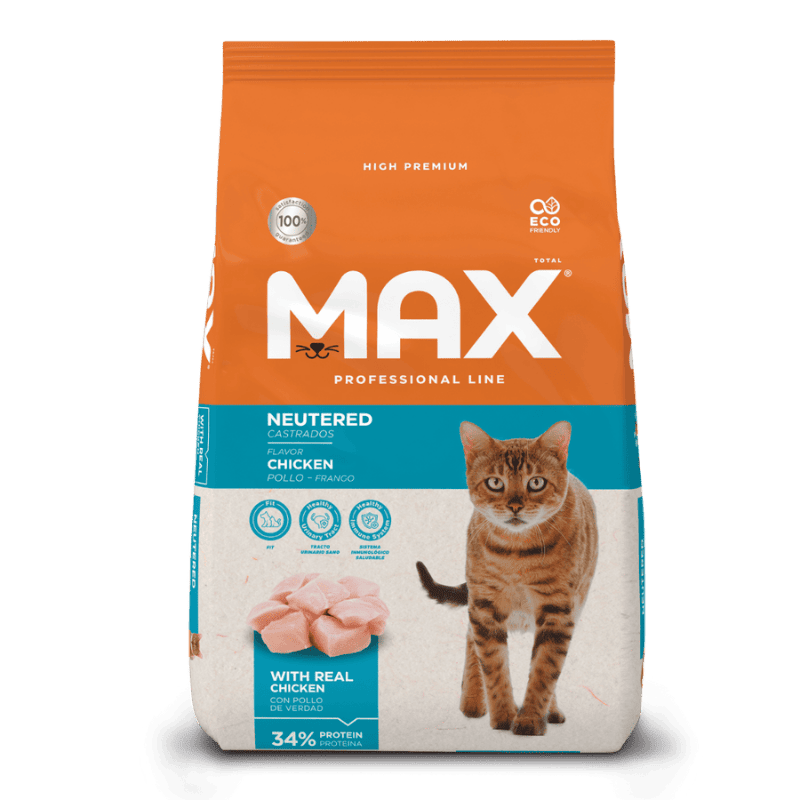 MAX CAT CASTRADO X 1 KG - 3KG