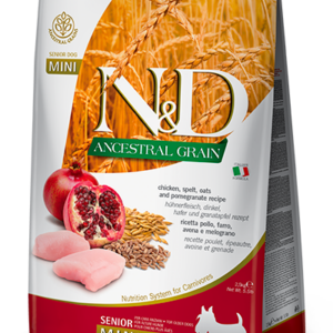 ND ANCESTRAL C SENIOR MINI X 2,5KG Farmina N&D alimento mascotas Skapets Colombia