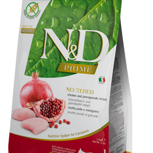 ND PRIME F ADUL CASTRADO Farmina N&D alimento mascotas Skapets Colombia