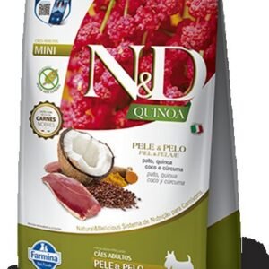 ND QUINOA C AD MINI PELO PATO X 2.5KG Farmina N&D alimento mascotas Skapets Colombia