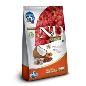 ND QUINOA F AD SKIN PEIXE X 1.5KG Farmina N&D alimento mascotas Skapets Colombia