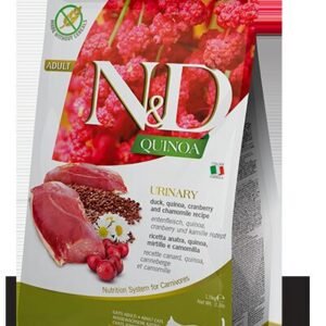 ND QUINOA F AD URINARY PATO X 7.5 KG Farmina N&D alimento mascotas Skapets Colombia