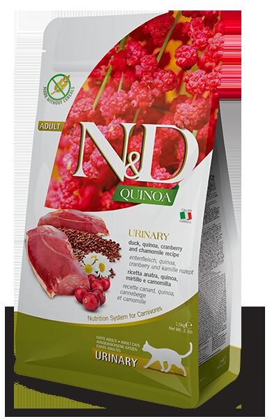 ND QUINOA F AD URINARY PATO X 7.5 KG
