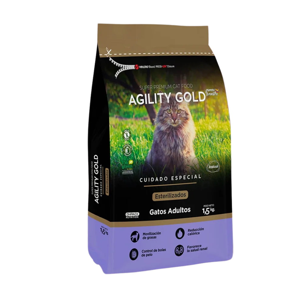 AGILITY GATOS ESTERIL