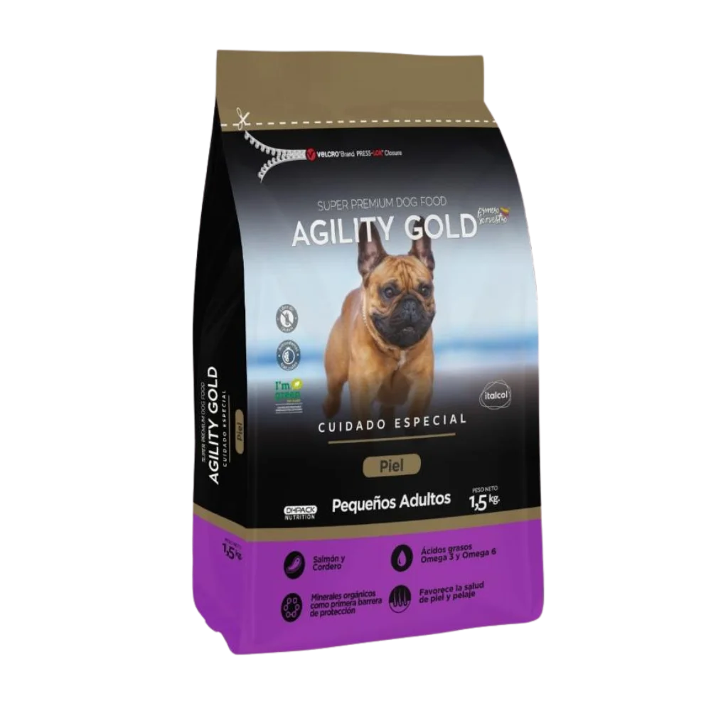 AGILITY PEQUEÑOS ADULTOS PIEL