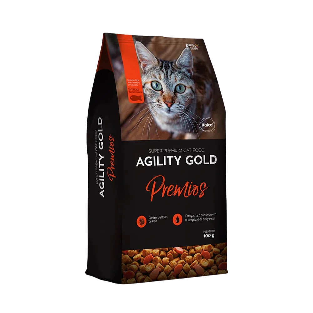 AGILITY PREMIOS GATOS X 100 GR