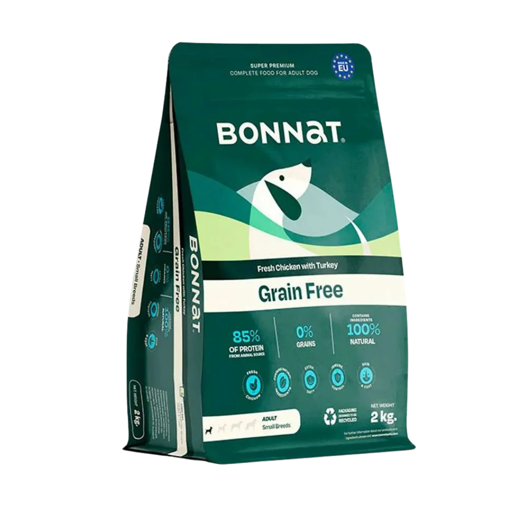 BONNAT C GRAIN FREE AD SMALL BREED X 2 KG Bonnat alimento mascotas Skapets Colombia