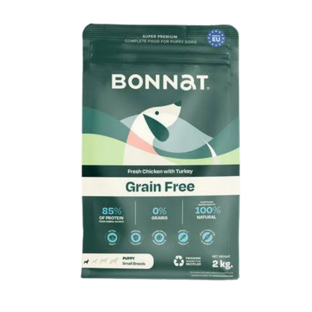 BONNAT GRAIN FREE CANINE PUPPY M/L BREEDS 2K Bonnat alimento mascotas Skapets Colombia