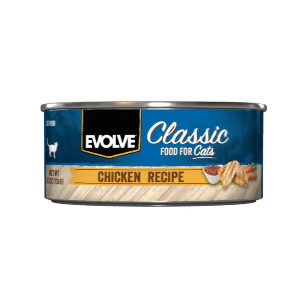 EVOLVE CAT CLASSIC LATA CHICKEN POLLO 5.5 OZ