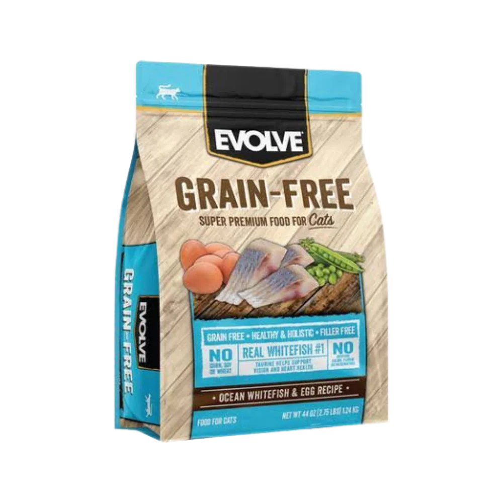 EVOLVE CAT GRAIN OCEAN FISH X 1.24 KG