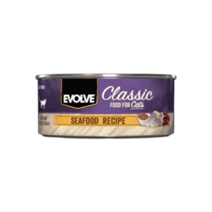 EVOLVE CAT LATA SEAFOOD RECIPE X 156 GR Evolve alimento mascotas Skapets Colombia