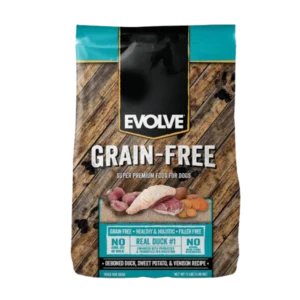 EVOLVE DOG FRAIN FREE DUCK- PATO X 11 LB 4.98 KG Evolve alimento mascotas Skapets Colombia