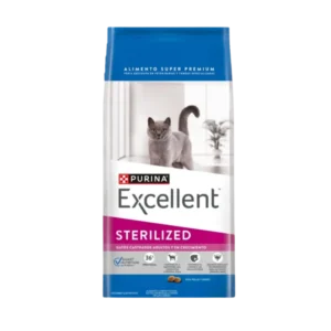 EXCELLENT GATO STERILIZED X 1KG Excellent alimento mascotas Skapets Colombia