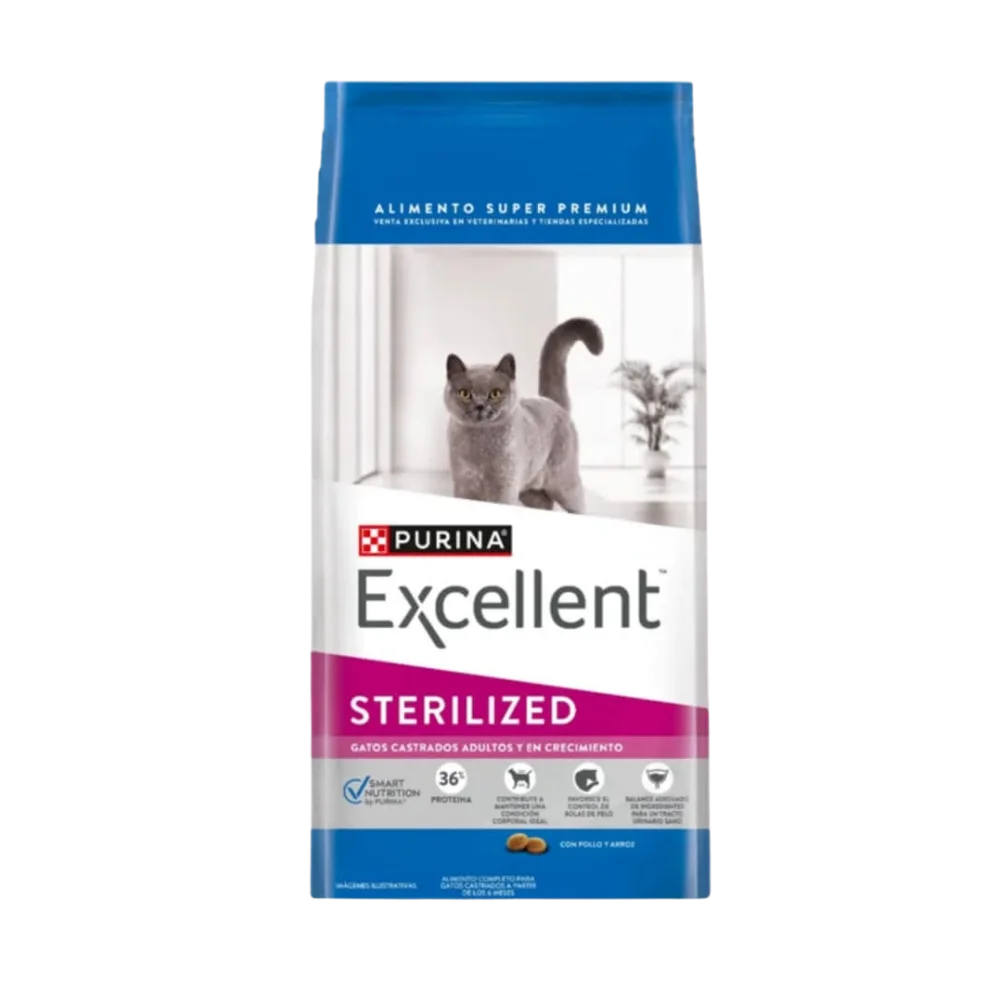 EXCELLENT GATO STERILIZED X 1KG