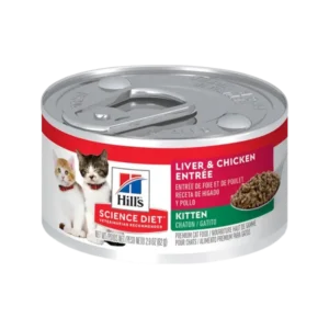 HILLS F KITTEN LIVER & CHICKEN LATA X 5,5OZ Gatos alimento mascotas Skapets Colombia
