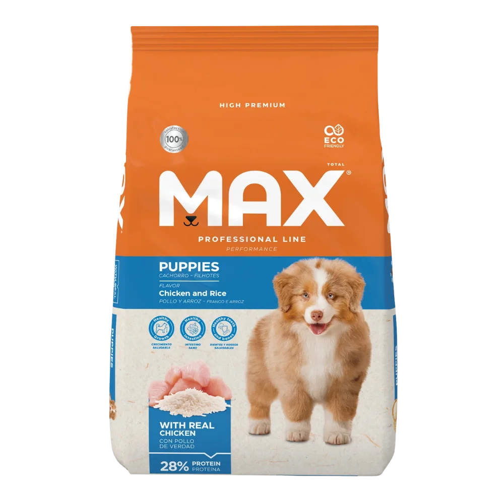 MAX CACHORRO PERFORMANCE POLLO Max alimento mascotas Skapets Colombia