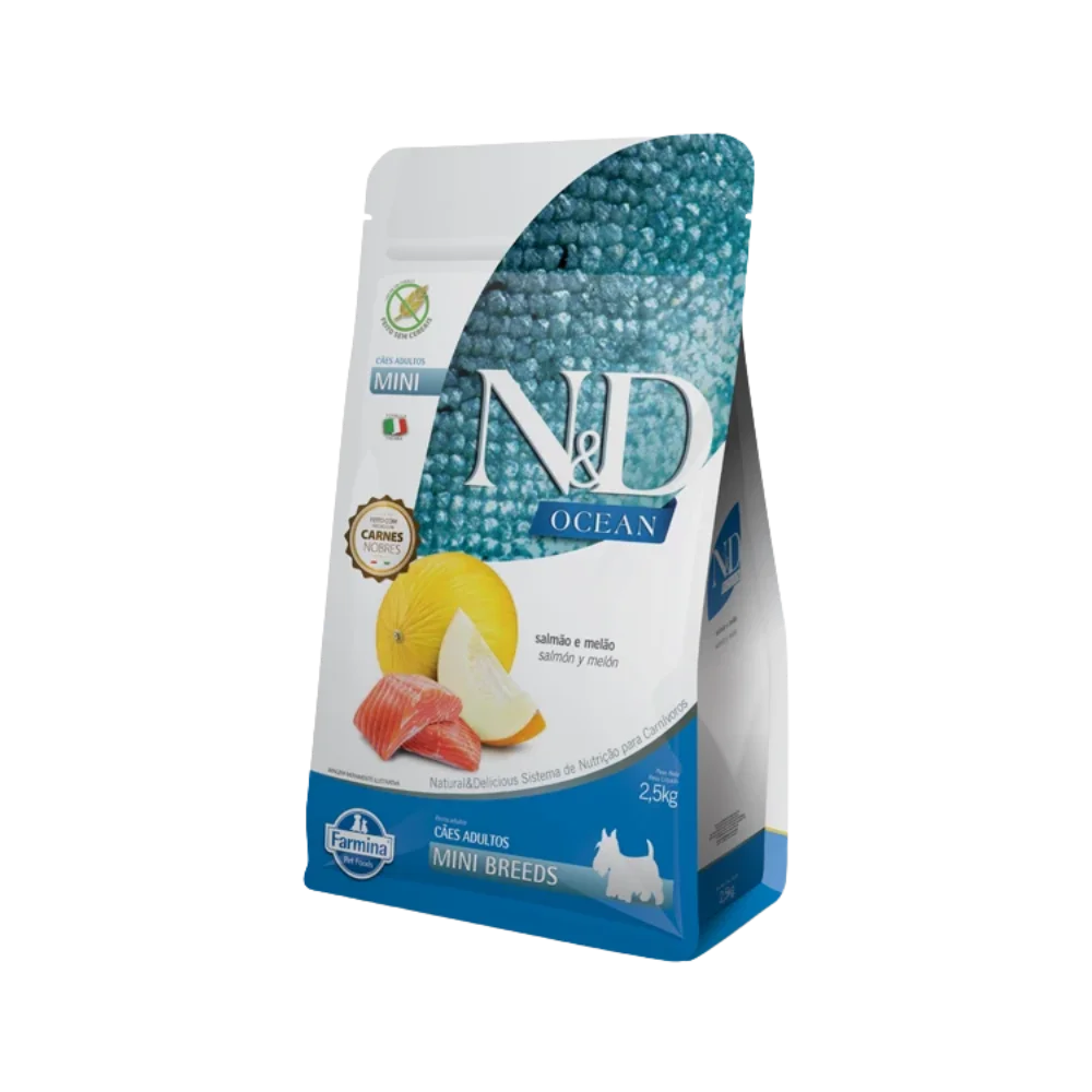 ND OCEAN C ADUL MINI SALMON X 2.5KG FARMINA Farmina N&D alimento mascotas Skapets Colombia