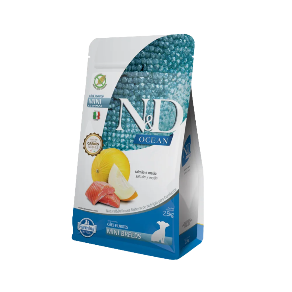 ND OCEAN C PUPPY MINI SALMON X 2.5KG FARMINA Farmina N&D alimento mascotas Skapets Colombia