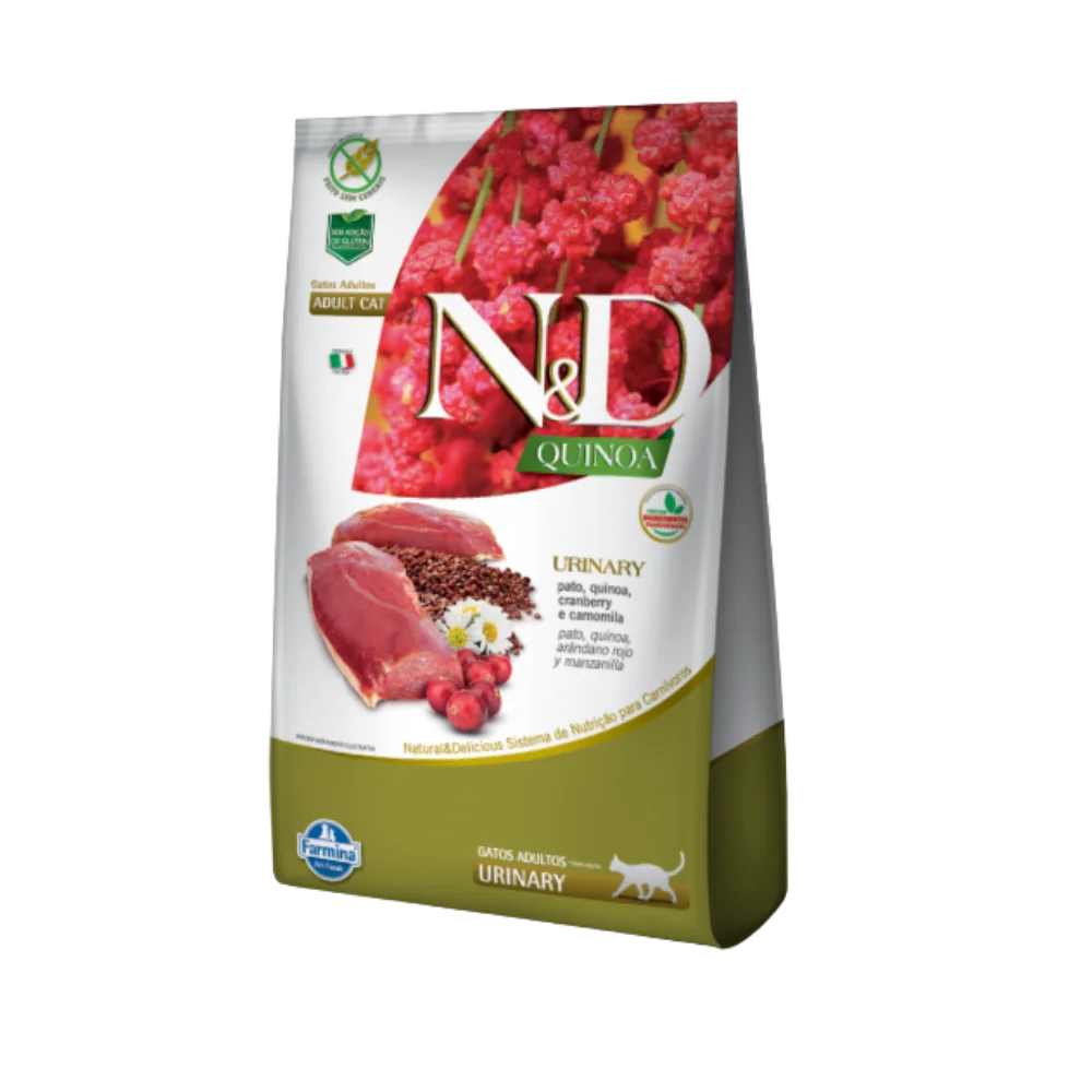 ND QUINOA F AD URIN PATO X 1.5 KG Farmina N&D alimento mascotas Skapets Colombia