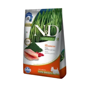 ND SPIRULINA C AD MI TILAPIA X 2 KG Farmina N&D alimento mascotas Skapets Colombia