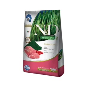 ND SPIRULINA F AD CAST SUINO X 1.5 KG Farmina N&D alimento mascotas Skapets Colombia