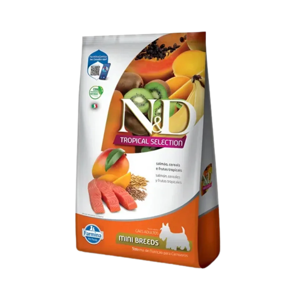 ND TROPICAL C AD MINI SALMON X 2+0.5KG Farmina N&D alimento mascotas Skapets Colombia