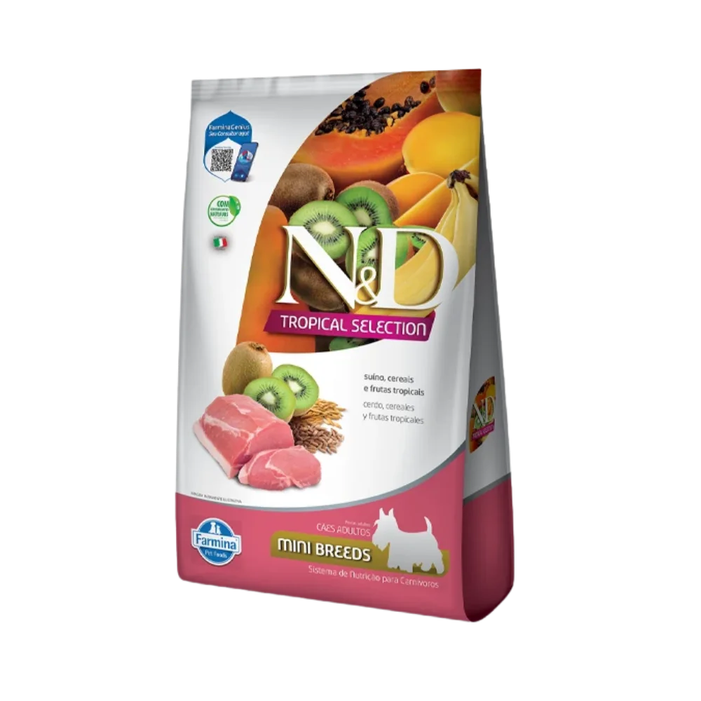 ND TROPICAL C AD MINI SUINO X 2+0,5KG Farmina N&D alimento mascotas Skapets Colombia