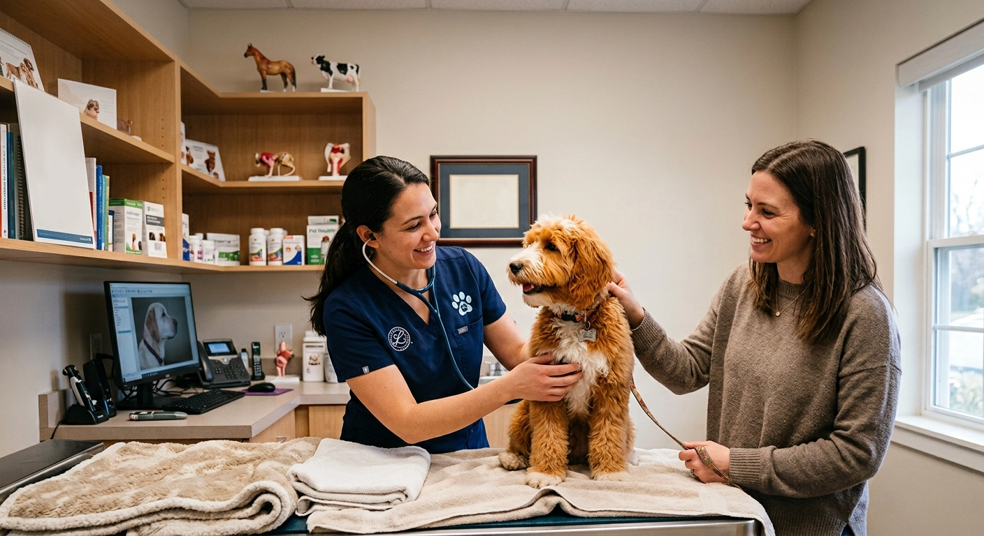 Chequeo anual veterinario preventivo para perro y gato en Skapets
